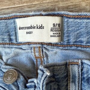 Abercrombie Kids Light Blue Baggy Jeans